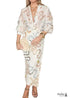 Boho New Printed Shirt Dress Set